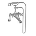 Newport Brass Exposed Tub and Hand Shower Set, Polished Chrome, Deck 2400-4272/26